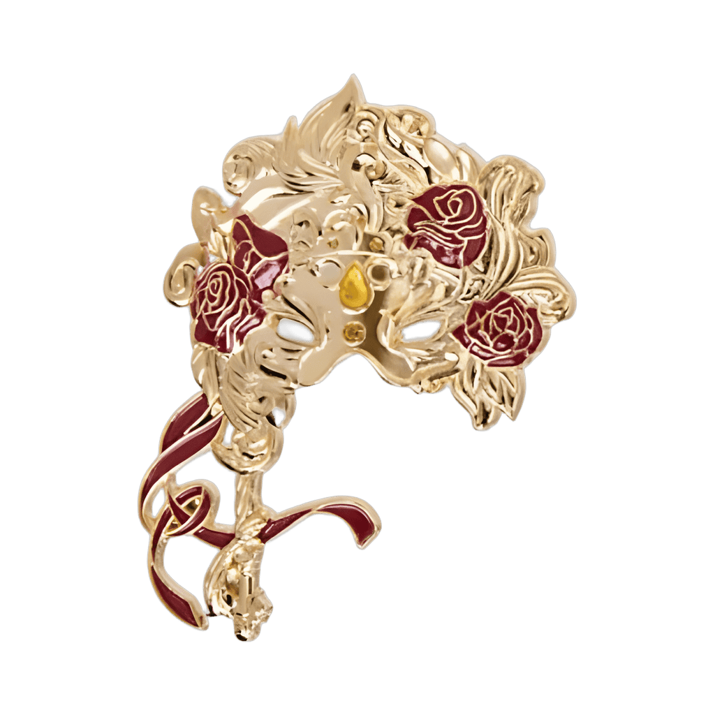 Belle Mask Disney pin