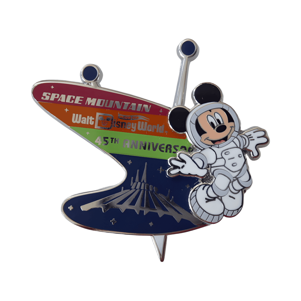 Space Mountain 45th Anniversary - Astronaut Mickey Mouse Disney pin
