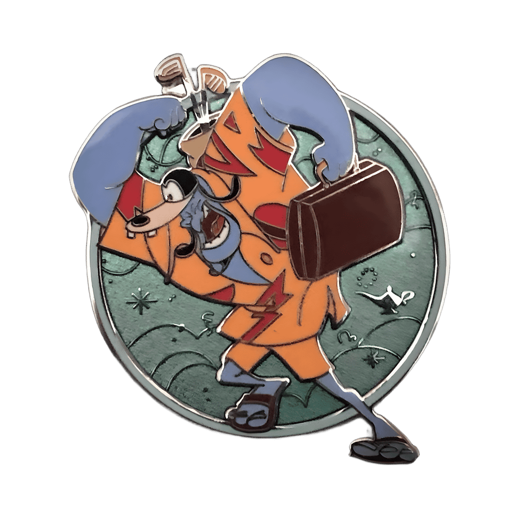 Genie as a Tourist Disney pin