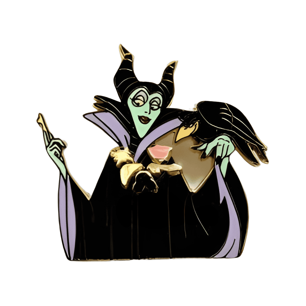 Maleficent Disney pin