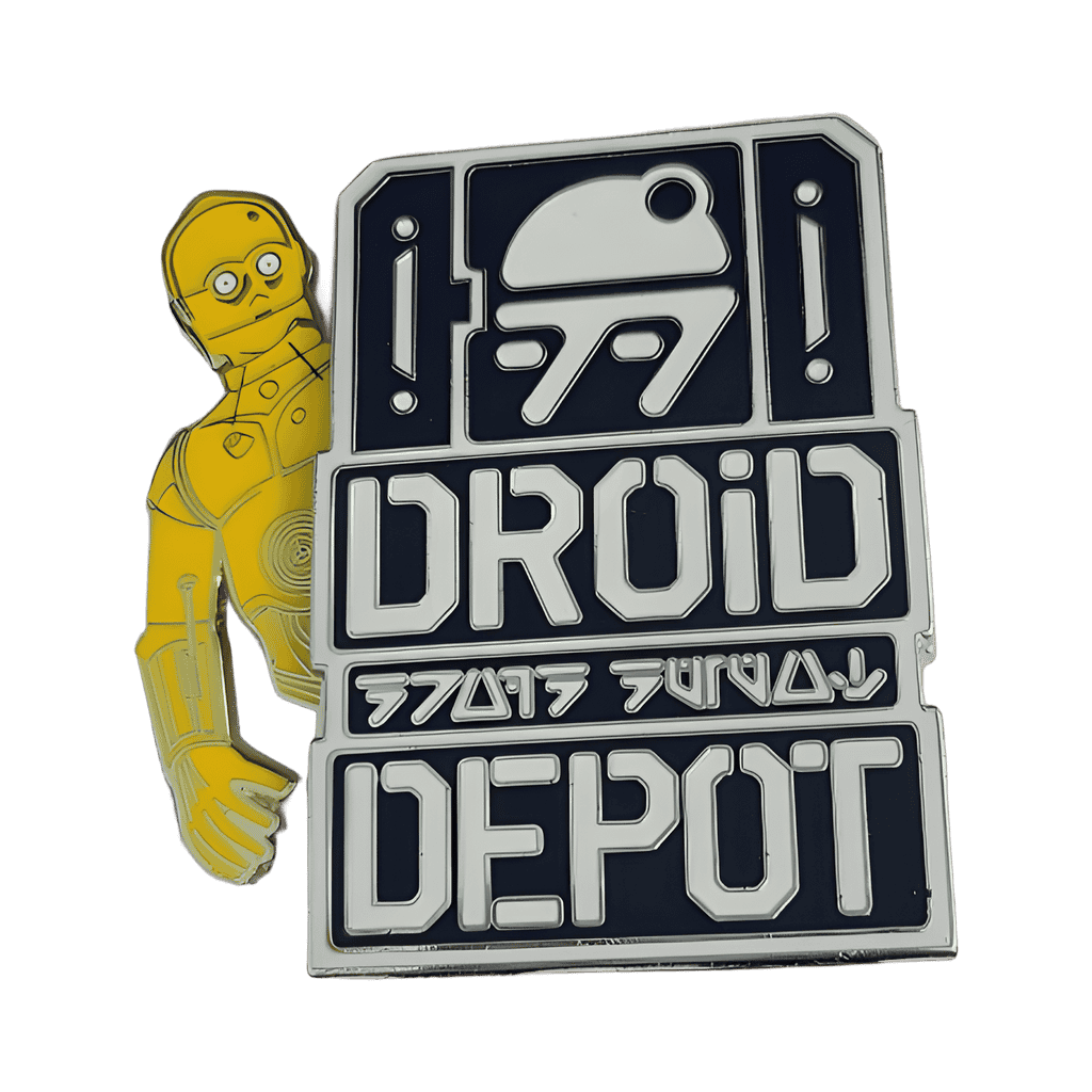Galaxy's Edge - Droid Depot Slider - C-3P0 and R-3X Disney pin