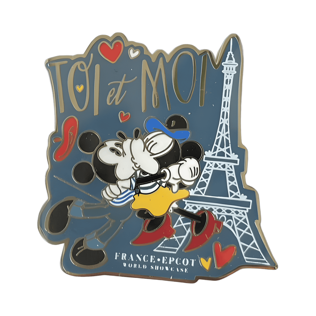 France Mickey and Minnie Toi et Moi Disney pin