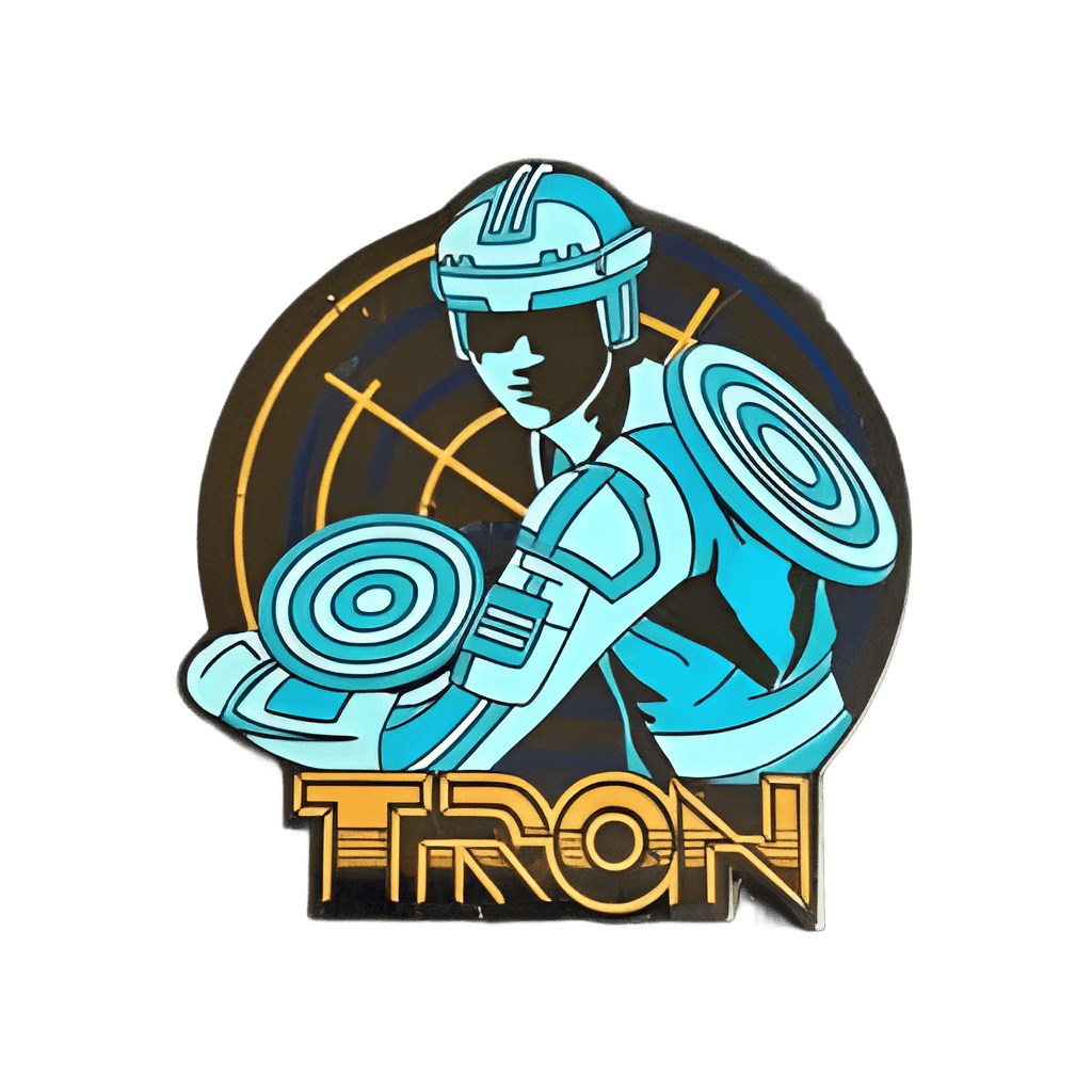 TRON Blue Team Pin Disney pin