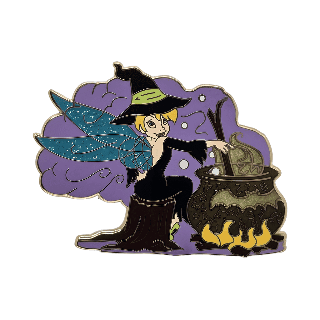 Tinker Bell Black Witch Halloween Costume Disney pin