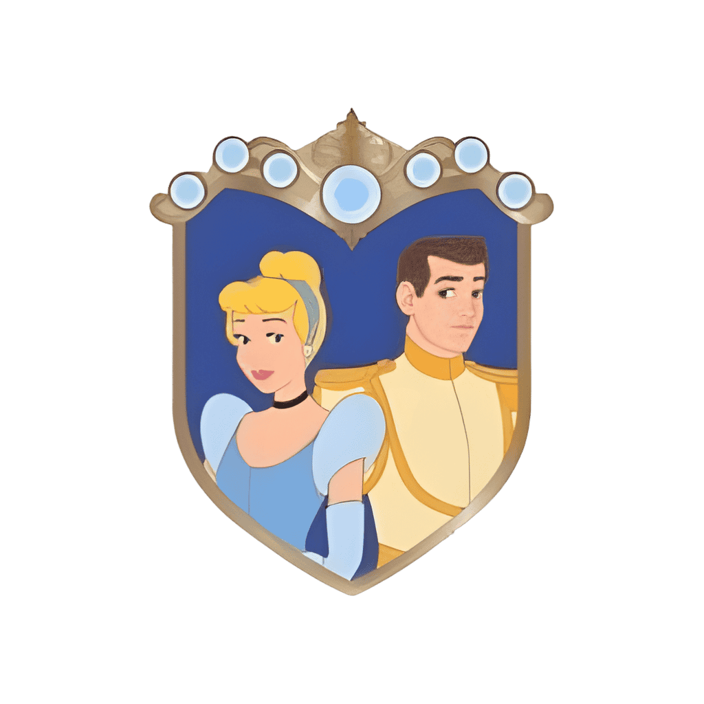 Cinderella & Prince Charming Disney pin