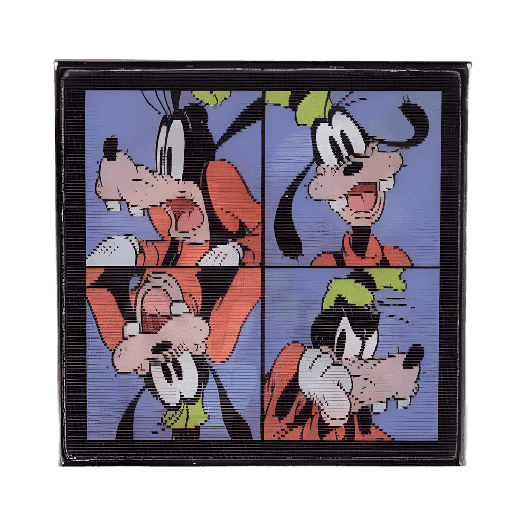 Goofy Lenticular Disney pin