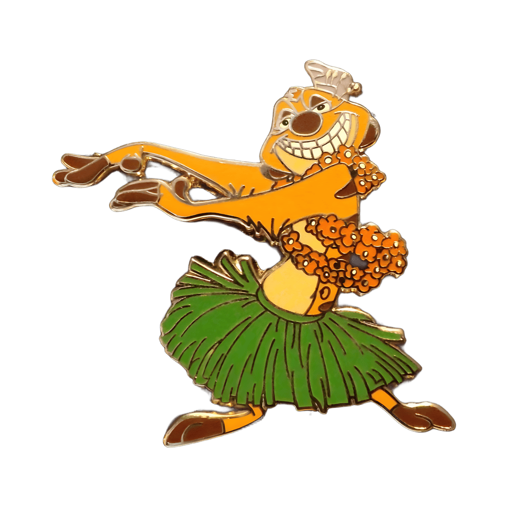 Timon Hula Dancing Disney pin
