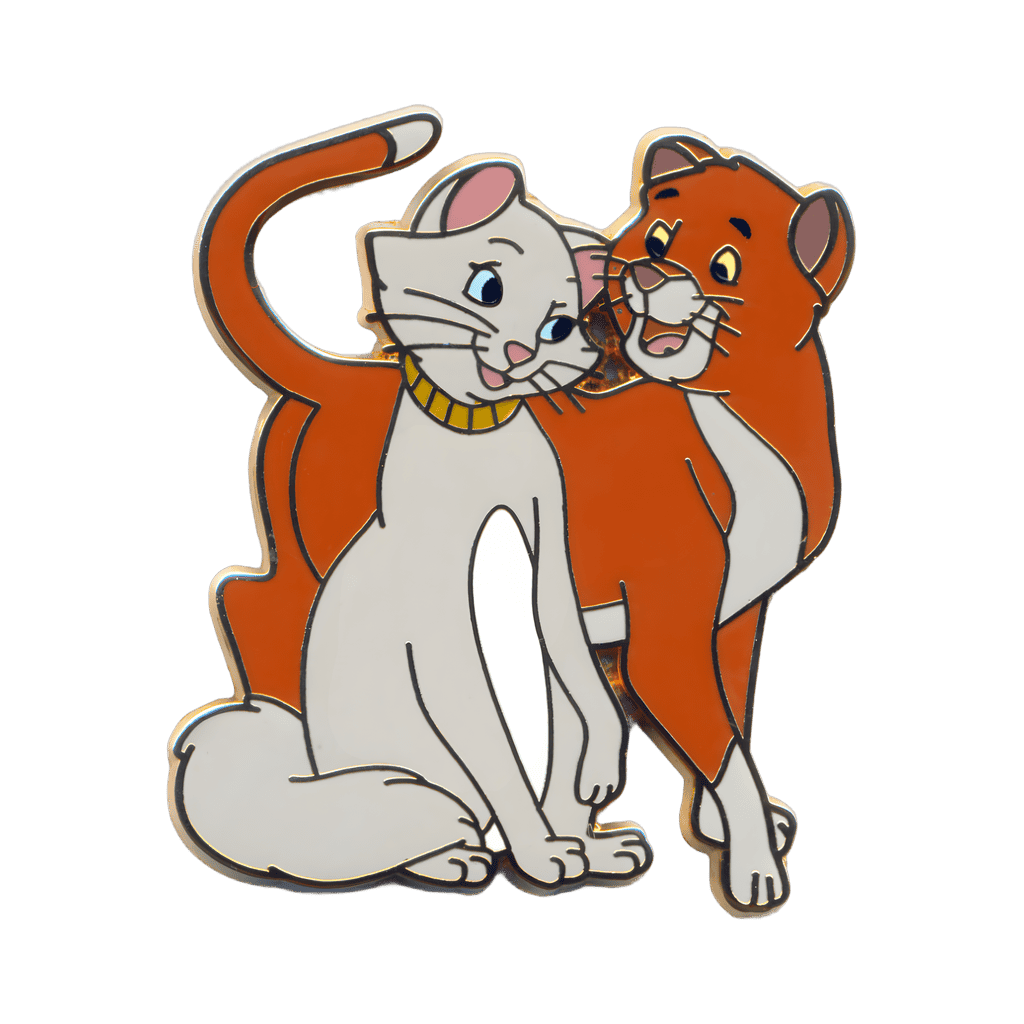 Duchess and Thomas O'Malley Disney pin