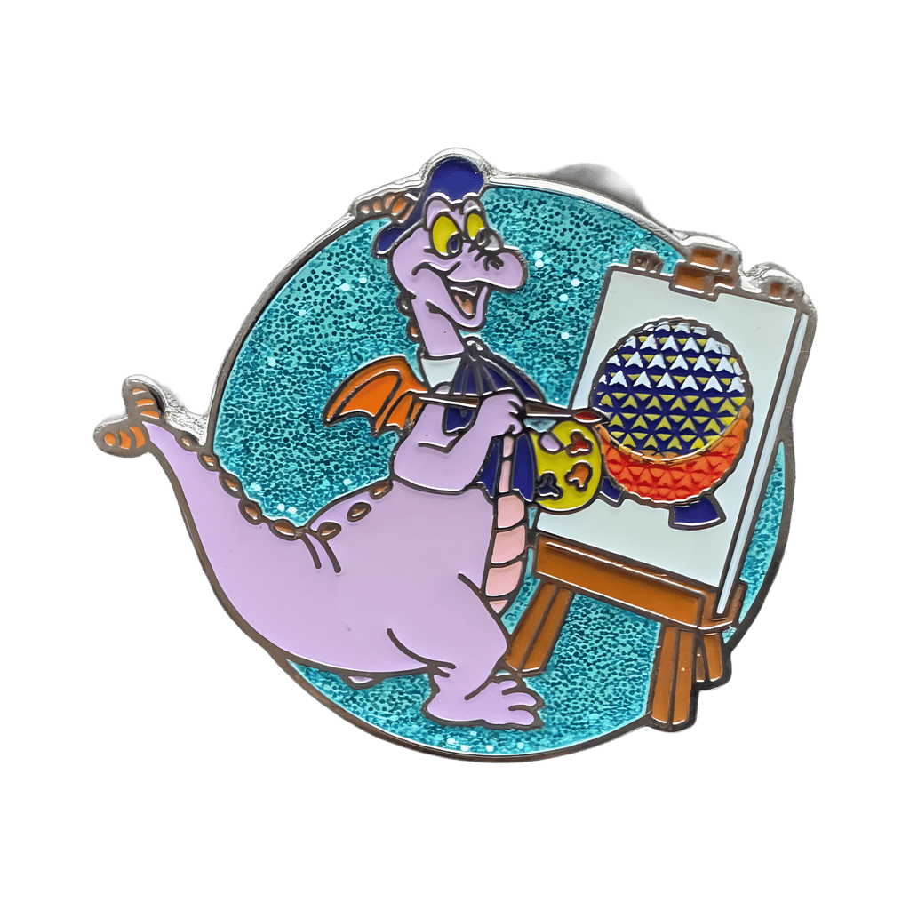 Figment Painting Spaceship Earth Disney pin