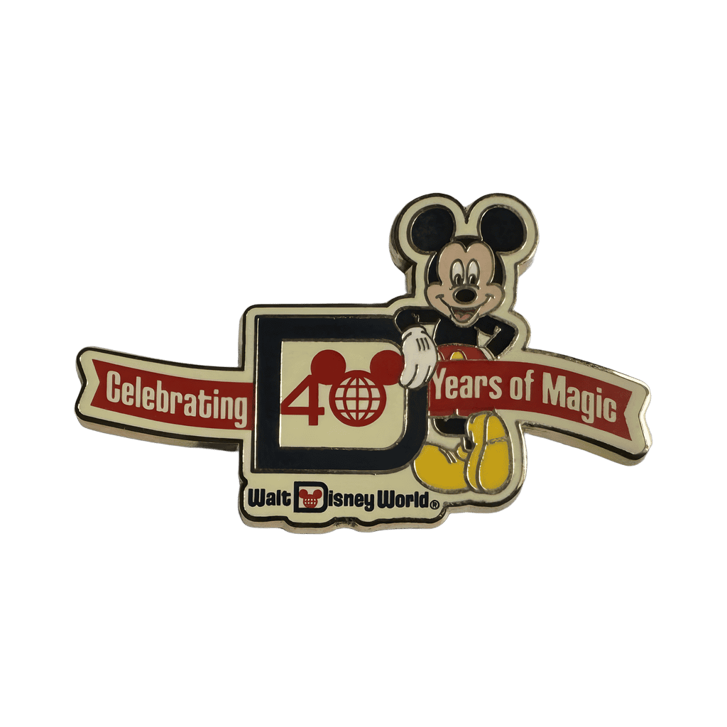 Working Day October 1, 2011 - Celebrating 40 Years of Magic Disney pin