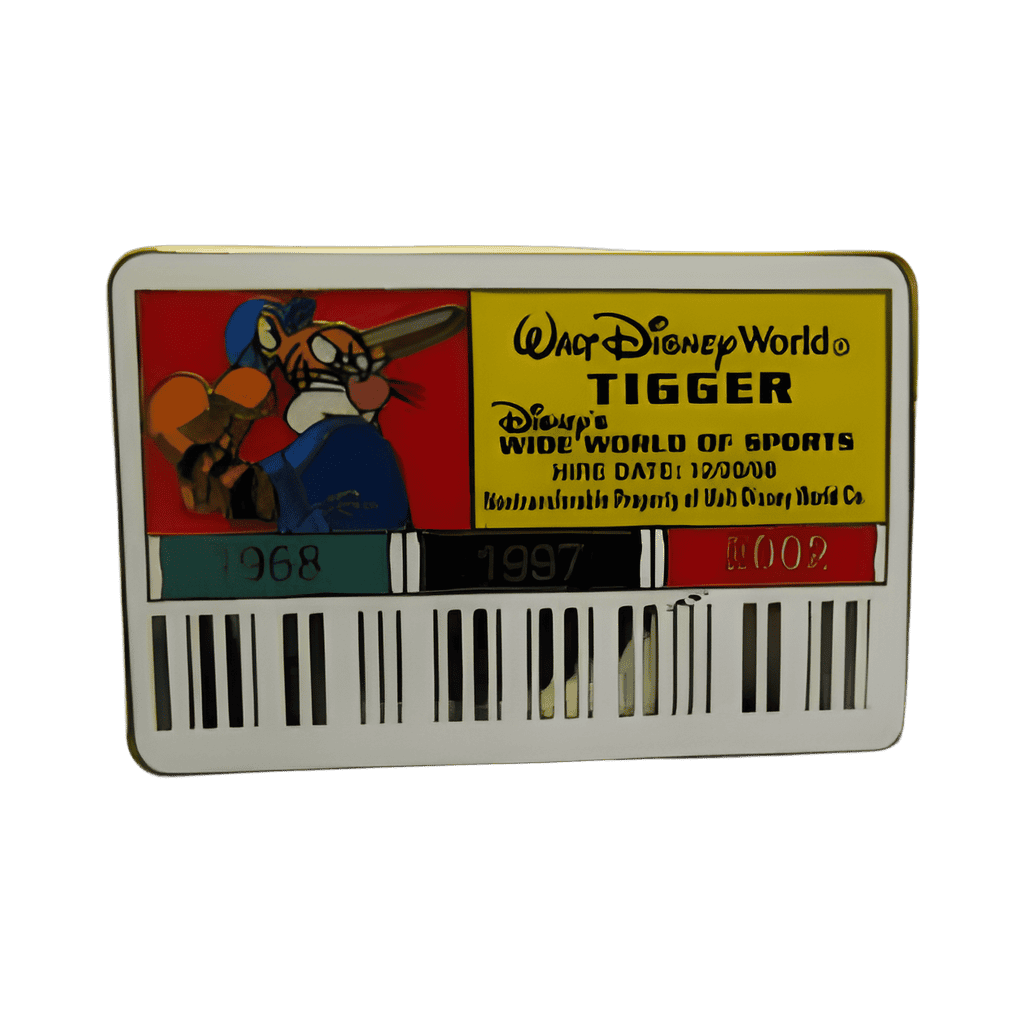 Tigger - Cast ID Badge Disney pin