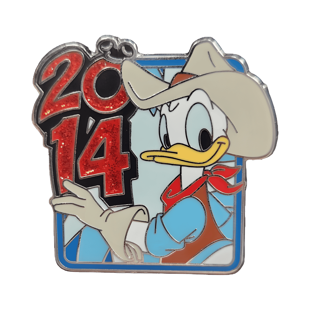 Cowboy Donald Duck Disney pin