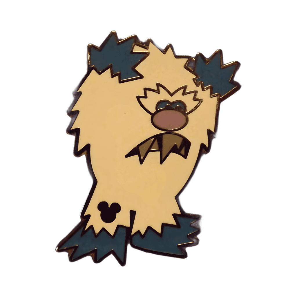 Scary Yeti Disney pin
