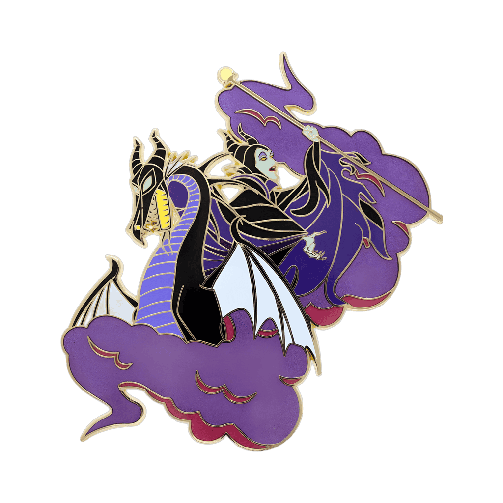 Sleeping Beauty - Maleficent Dragon Disney pin