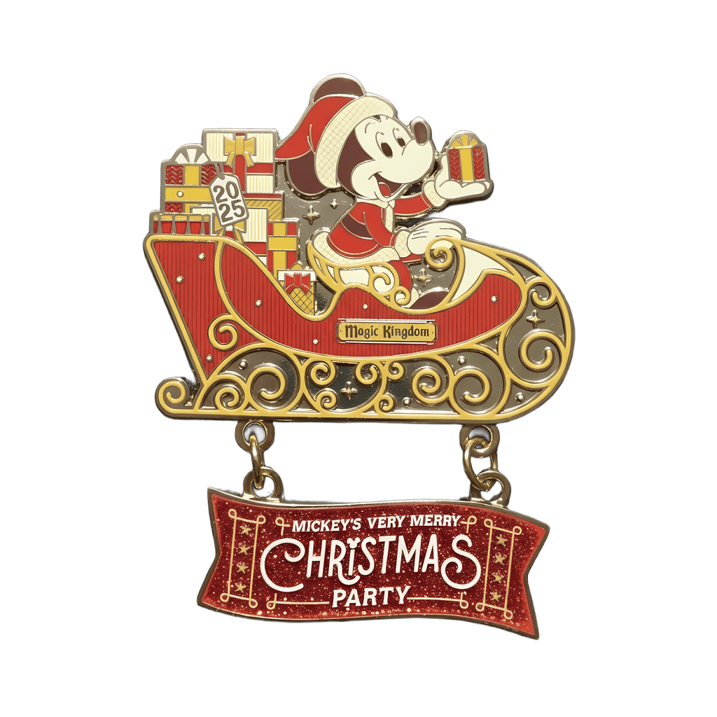 Mickey in Sleigh Disney pin