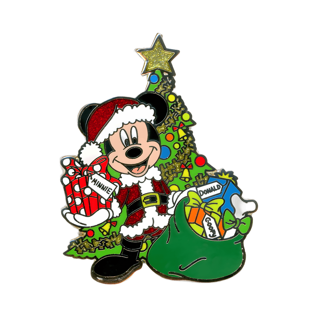 Santa Mickey Mouse Holiday Pin Disney pin