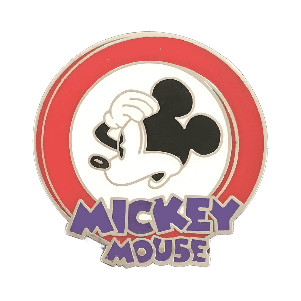 Red Disney pin