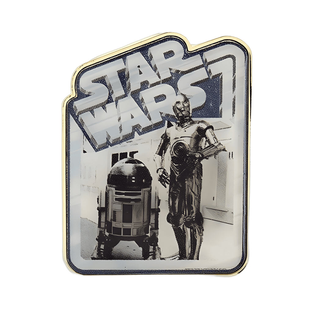 C-3PO and R2-D2 Disney pin
