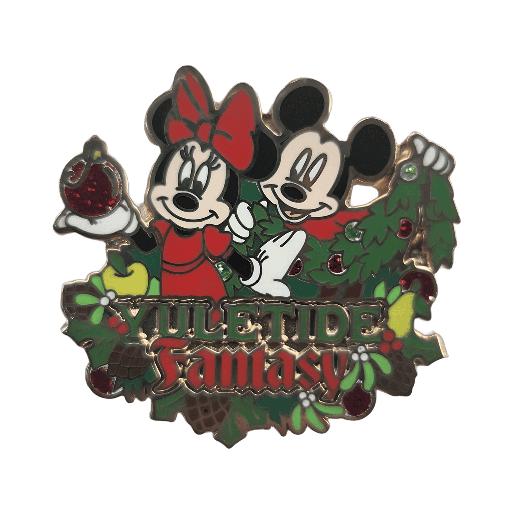 Mickey and Minnie With Decorations Disney pin