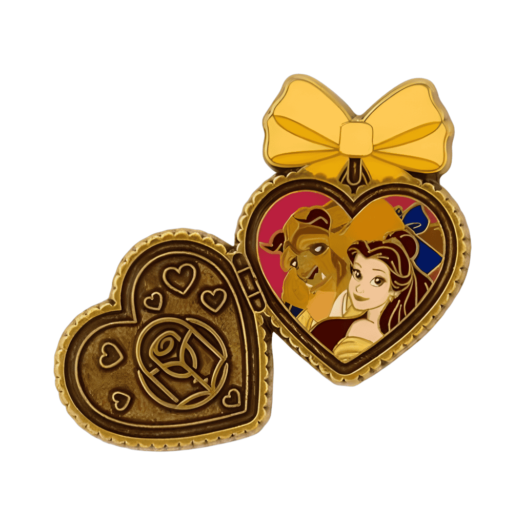 Belle and Beast Disney pin