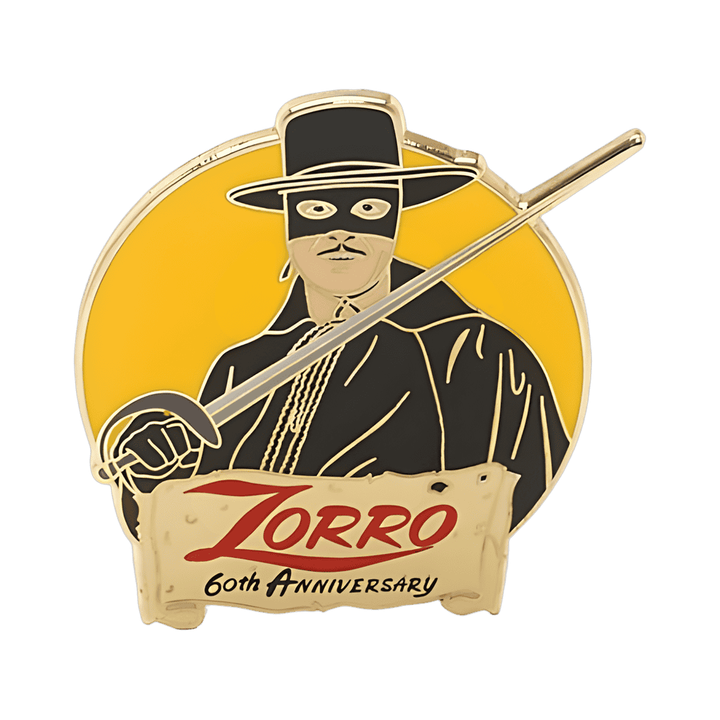 Zorro 60th Anniversary Disney pin