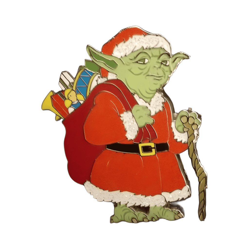 Santa Yoda - Silent Knight, Jedi Knight Disney pin