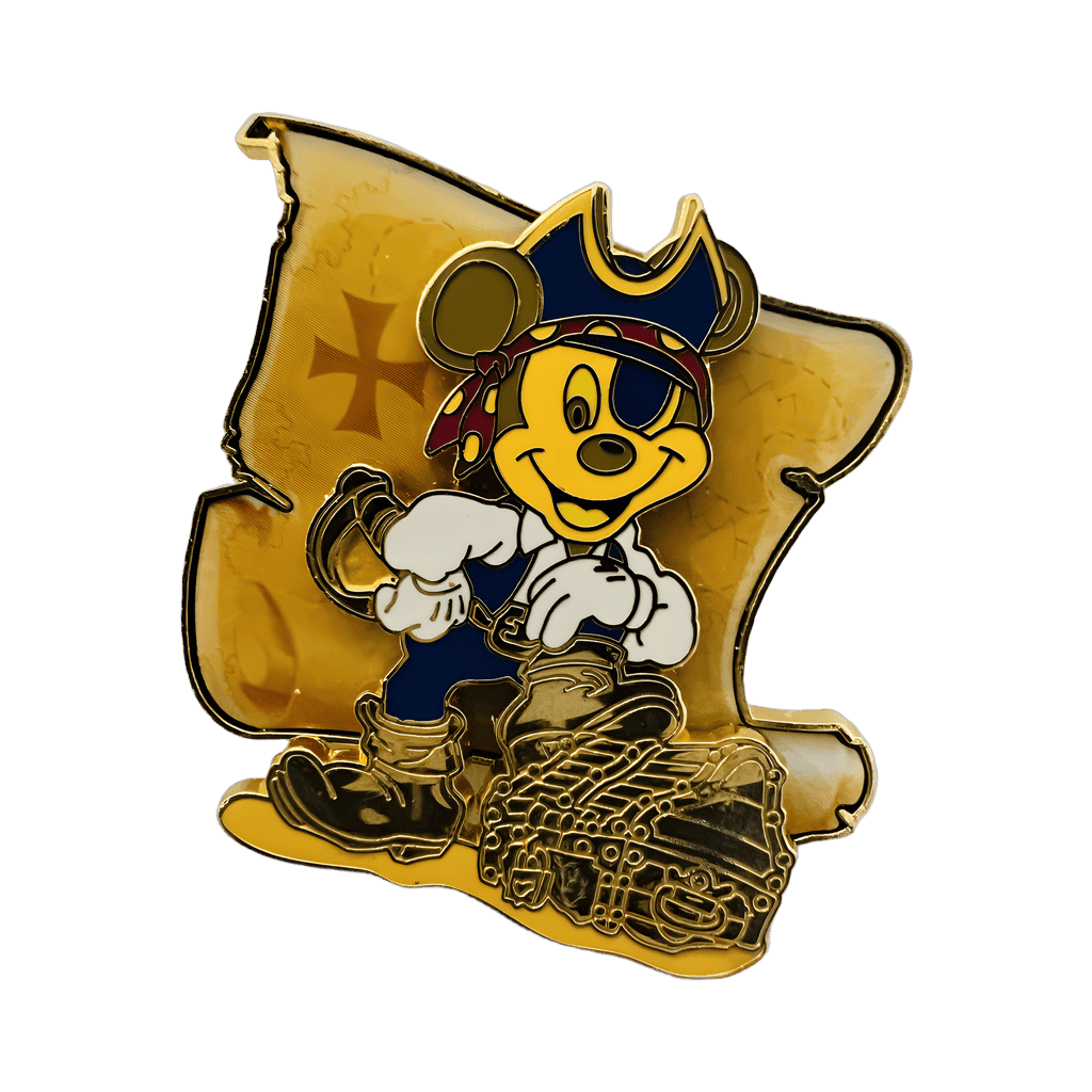 Pirate Mickey Mouse Disney pin