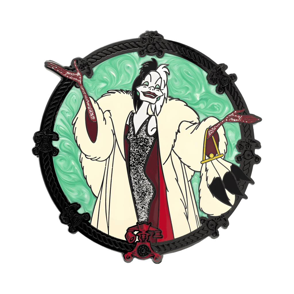 Cruella de Vil Disney pin