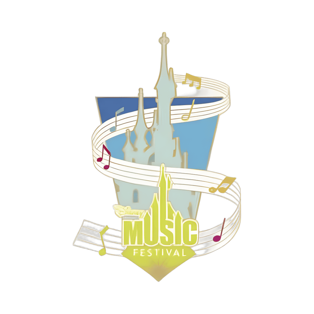 Disney Music Festival 2025 Logo Disney pin