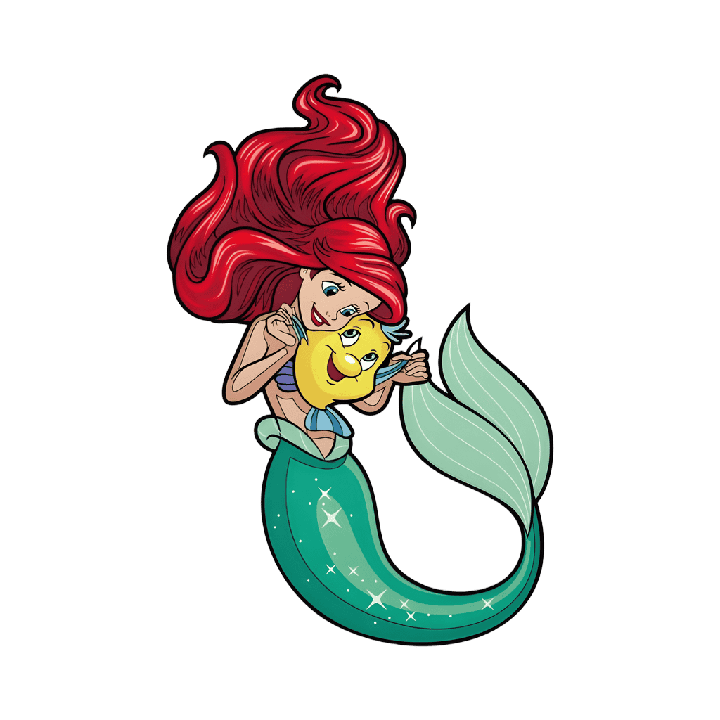 Ariel and Flounder #991 Hot Topic Exclusive Disney pin