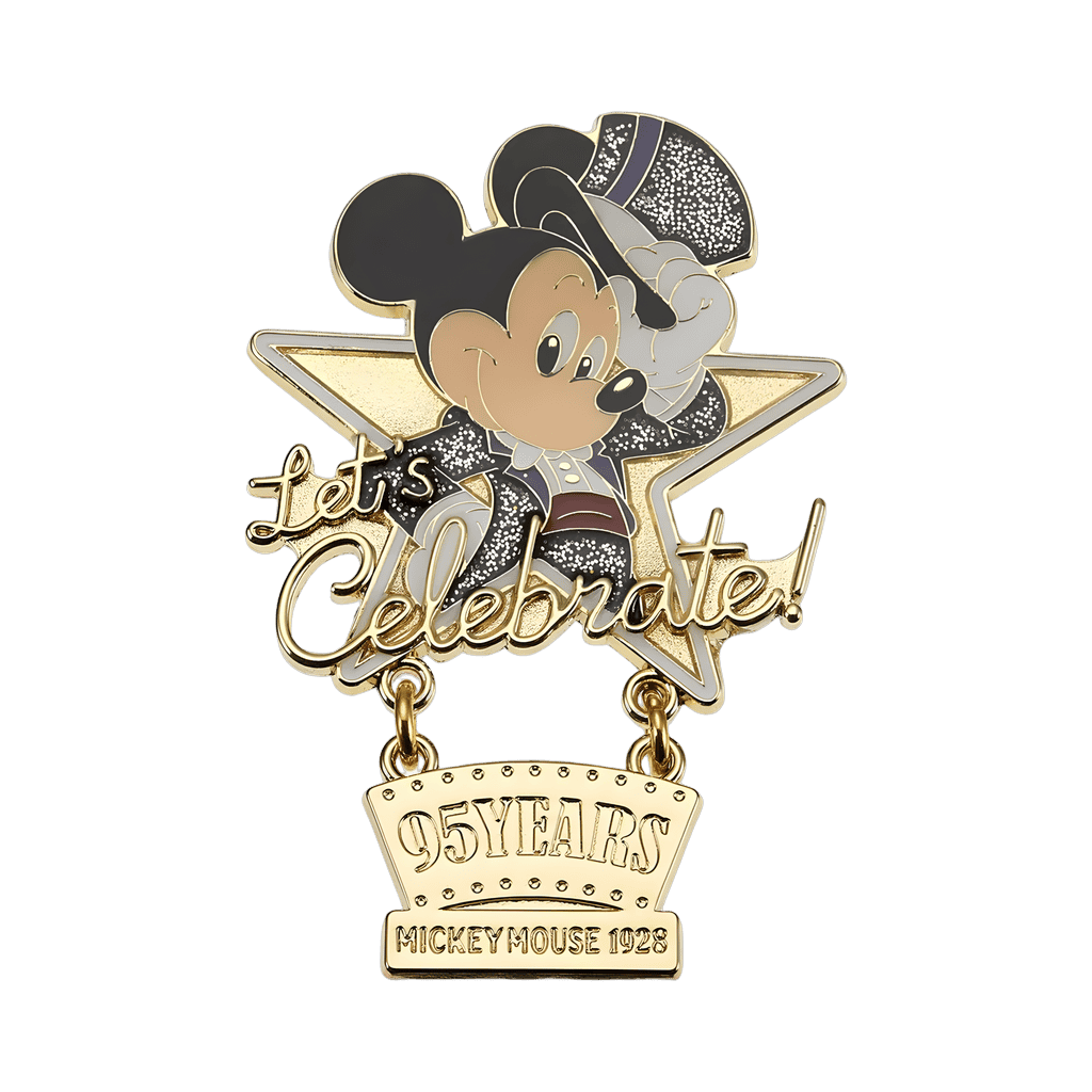 95 Years - Let's Celebrate! - Mickey Mouse with Top Hat 1928 Disney pin
