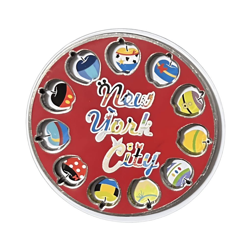 New York City Rotary Phone Spinner Disney pin
