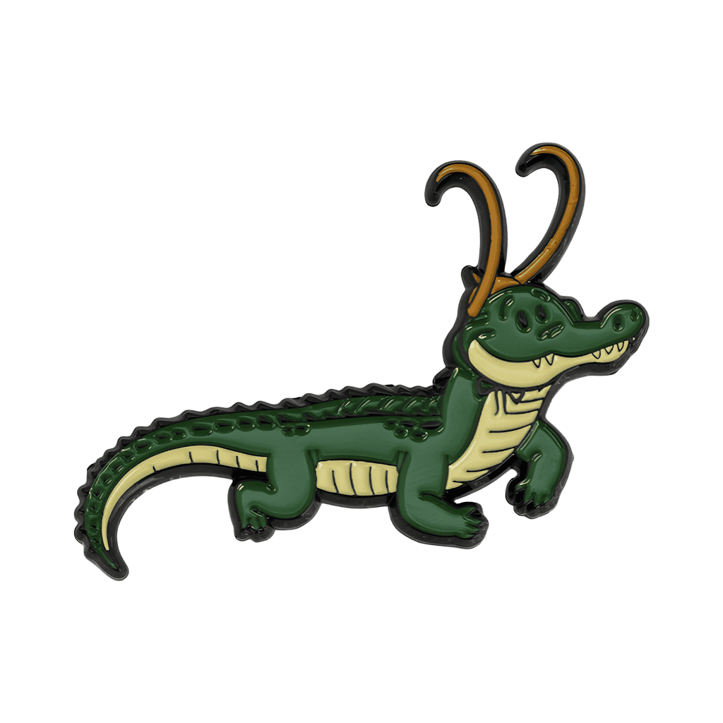 Loki Alligator Disney pin