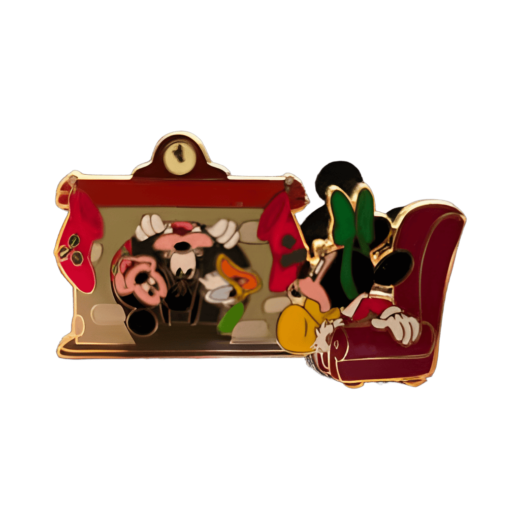 FAB 4 - Sitting By The Fireplace Disney pin