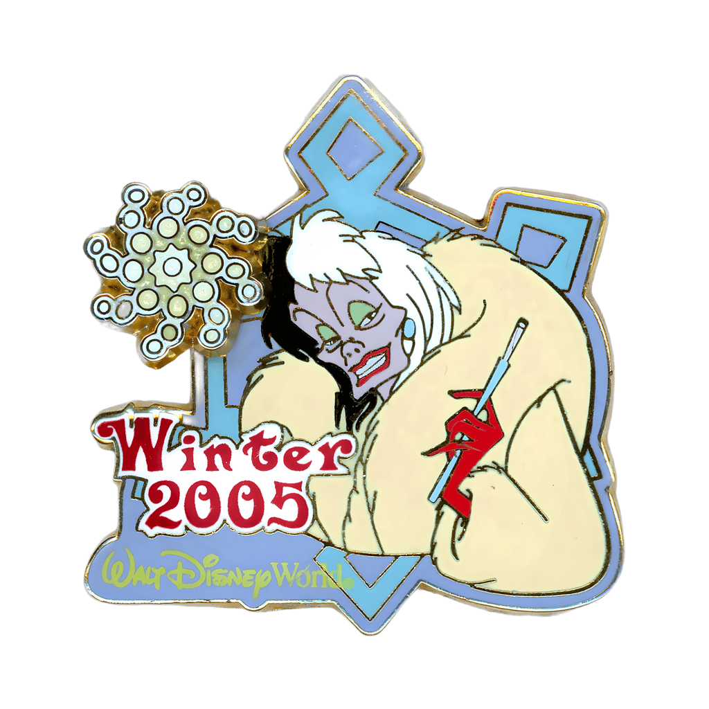 Cruella de Vil Disney pin
