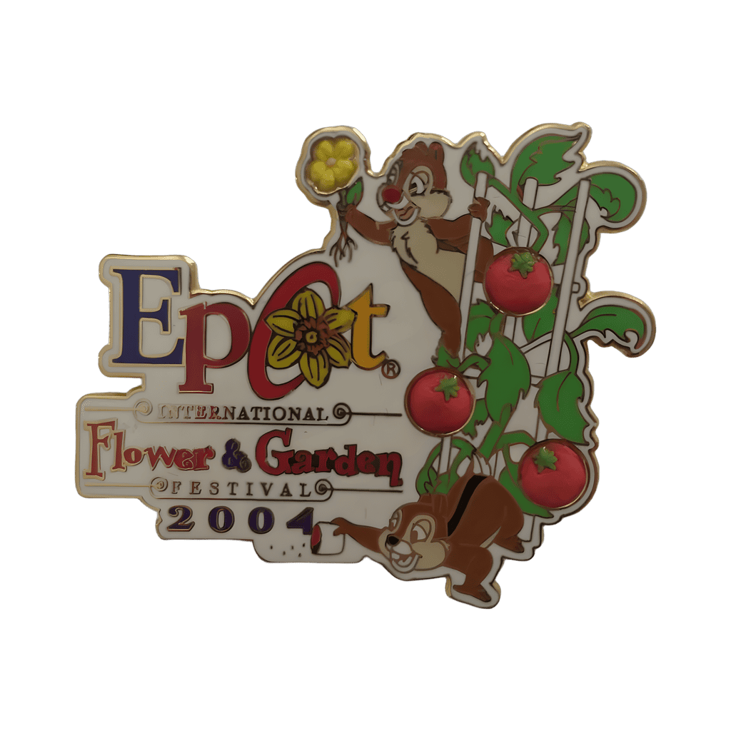 Chip & Dale on Trellis Disney pin
