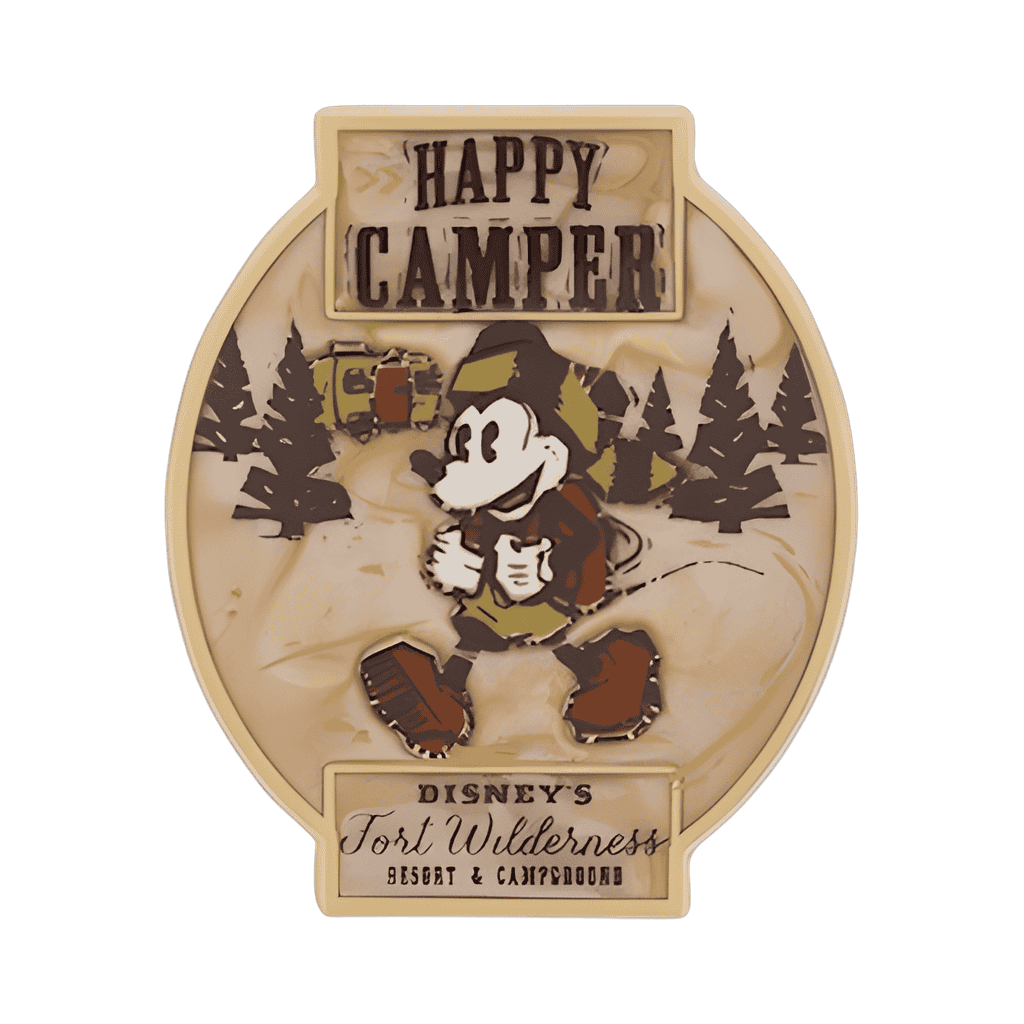 Mickey Happy Camper Disney pin
