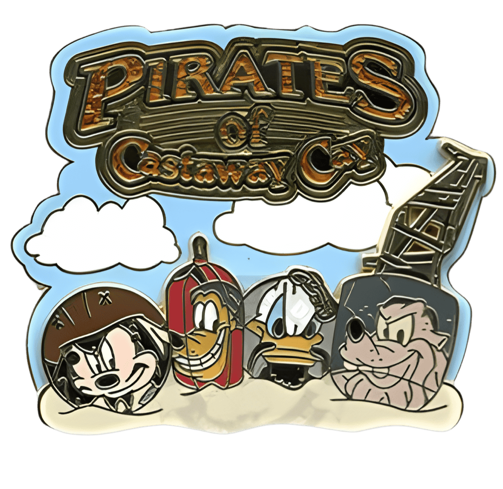 Mount Rustmore Disney pin