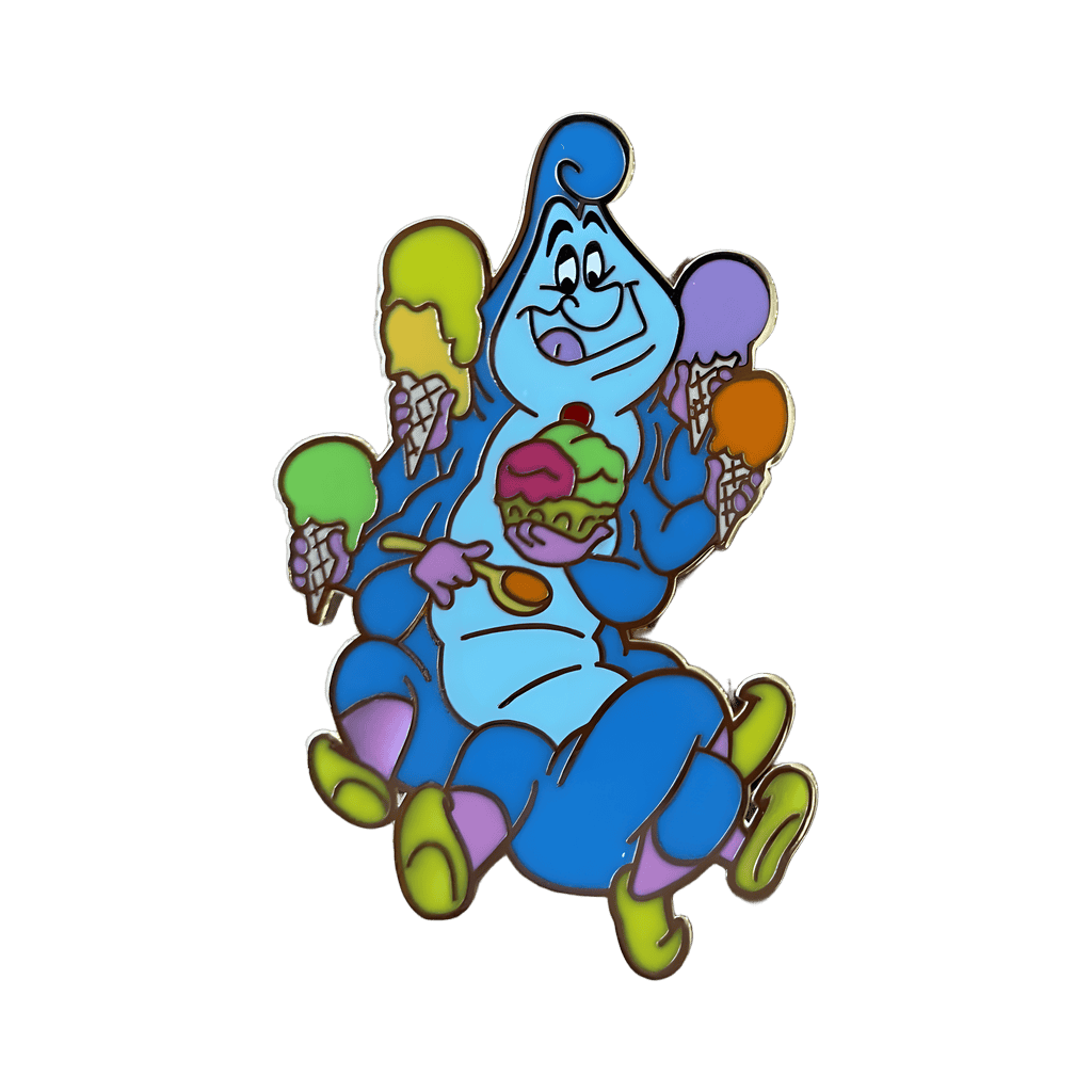 Alice in Wonderland Caterpillar with Ice Cream Cones & Sundae Disney pin