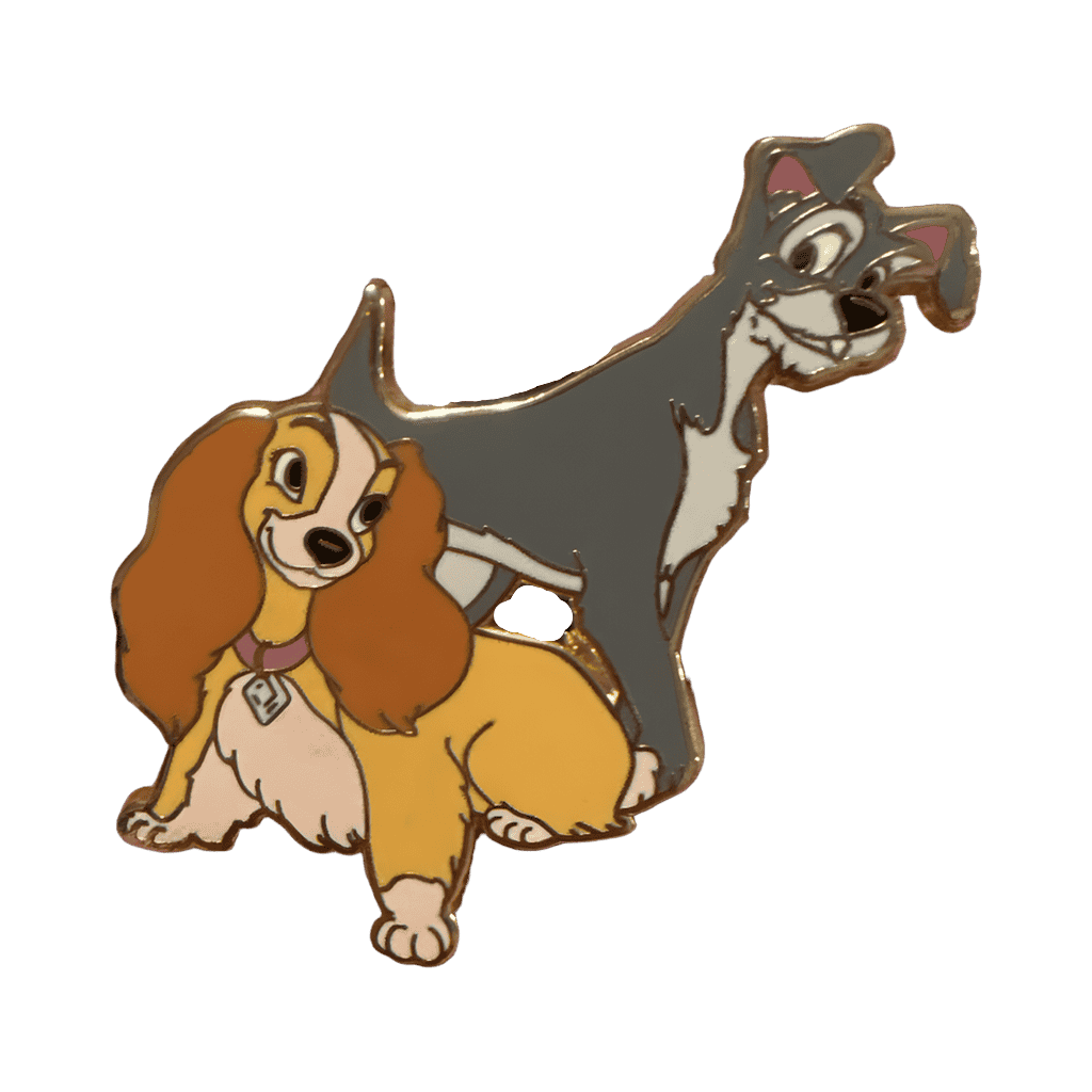 Lady and the Tramp Disney pin
