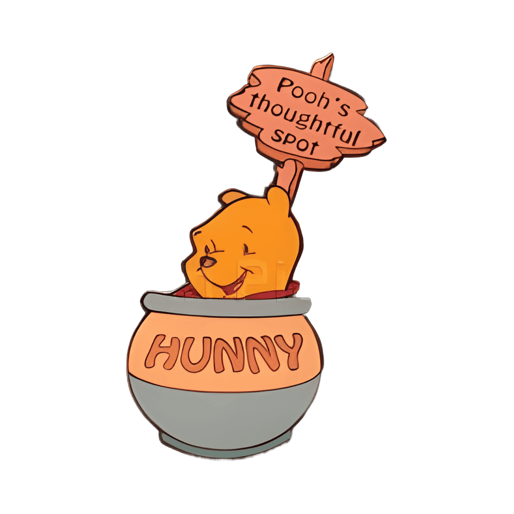 Winnie the Pooh in Honey Pot #2 Disney pin
