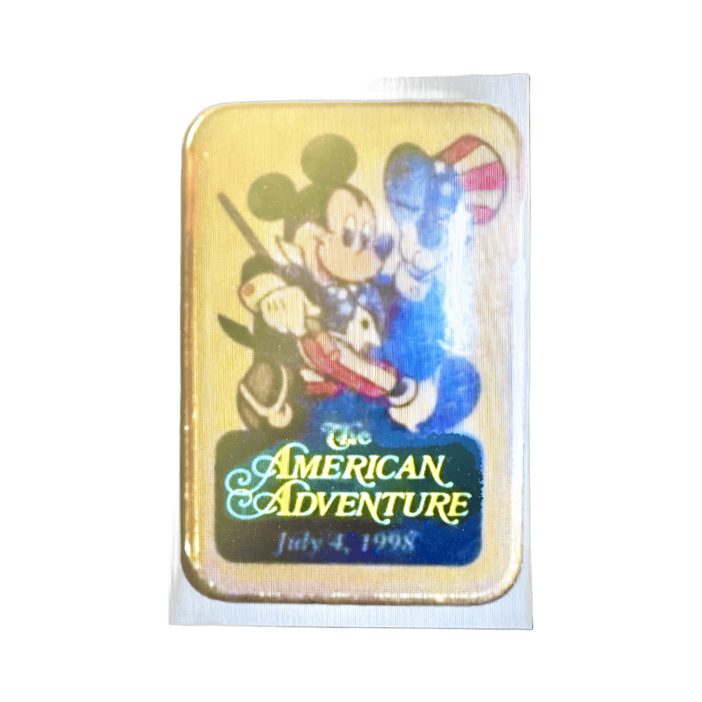 Patriotic Mickey - The American Adventure - EPCOT - July 4, 1998 Disney pin