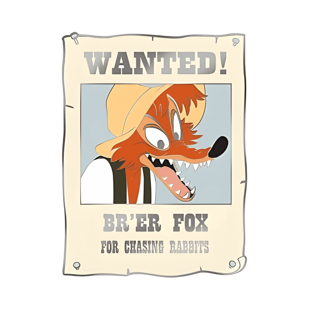 Br'er Fox Disney pin