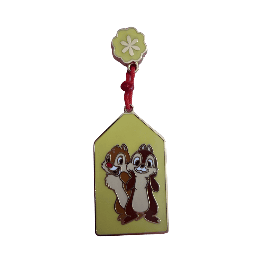 Chip and Dale Omamori Disney pin