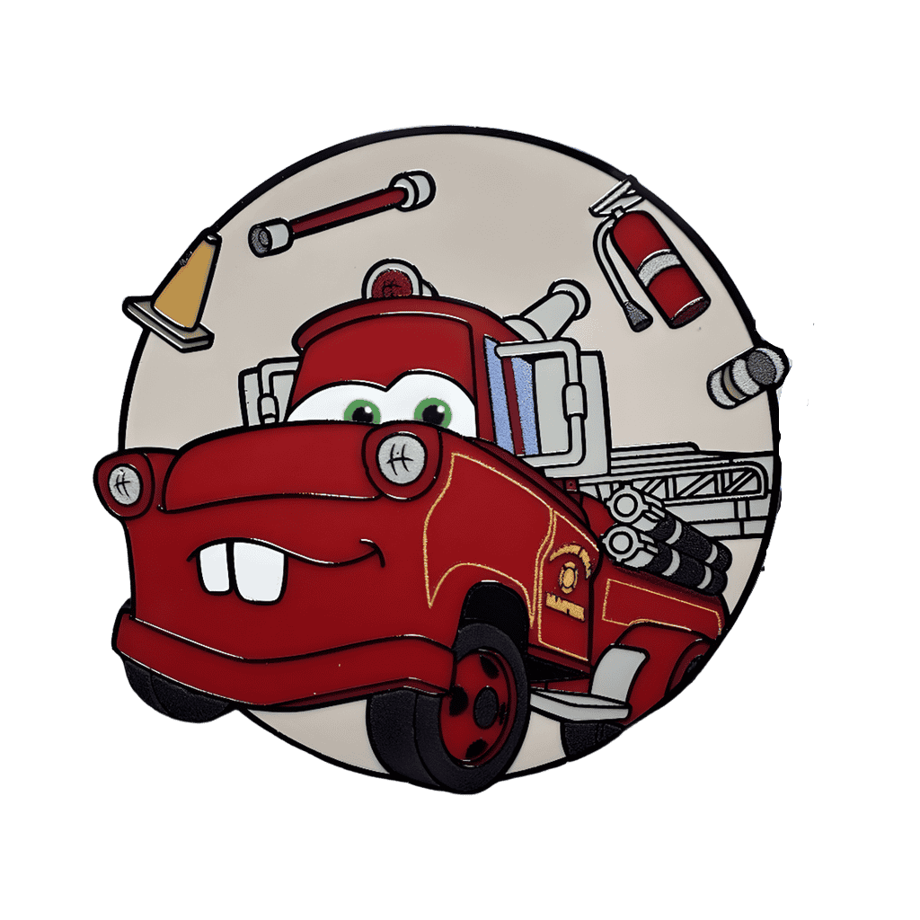 Mater Fire Truck Disney pin