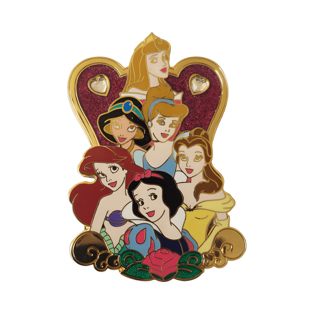 Jeweled Princess Group Disney pin