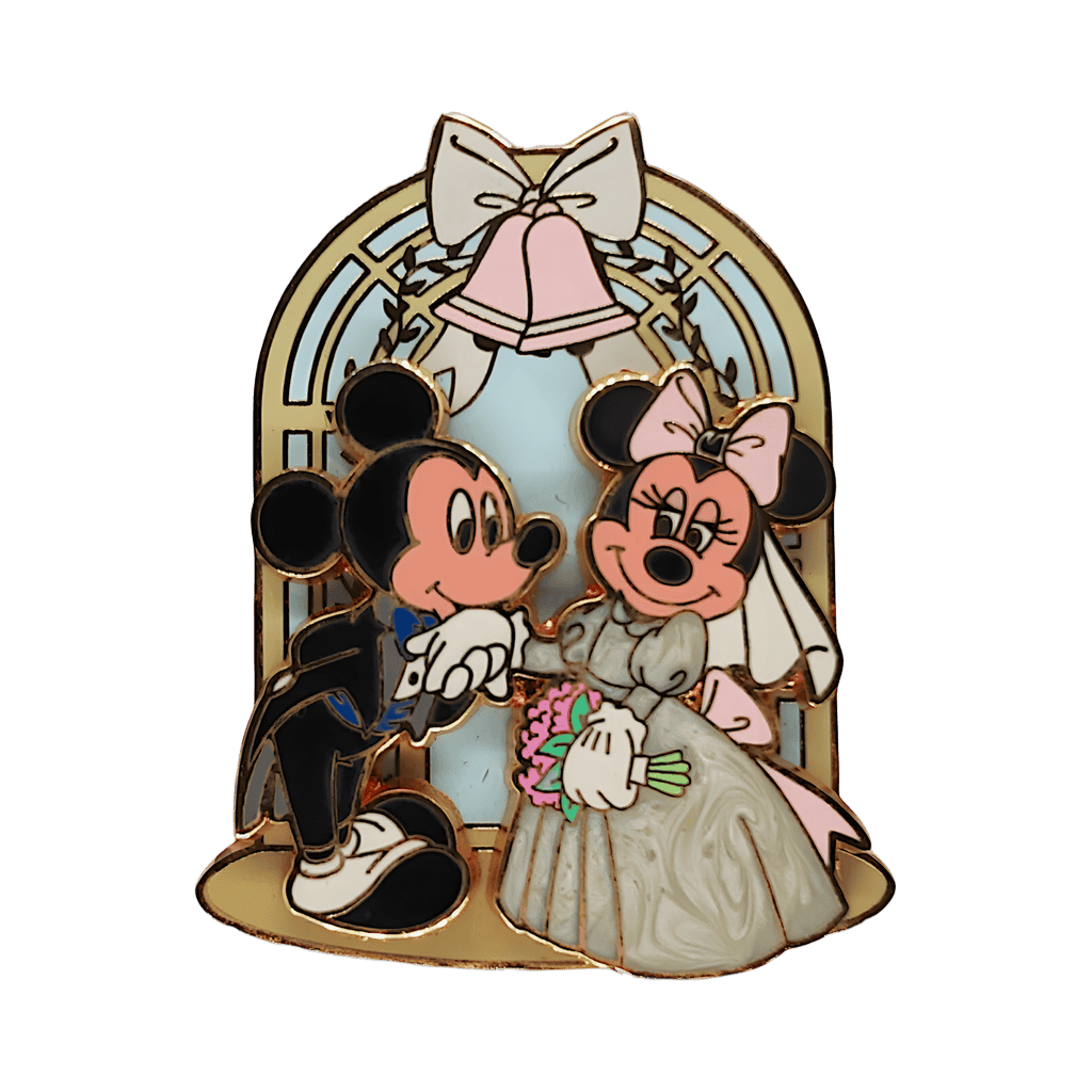 Mickey & Minnie Mouse Wedding Disney pin