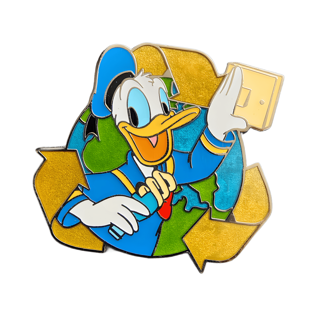 Donald Duck - Saving Electricity Disney pin