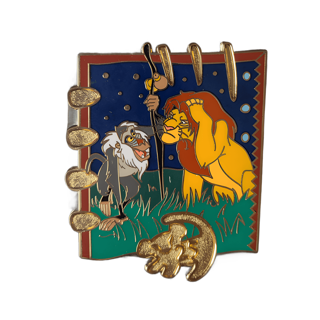 Simba & Rafiki Disney pin