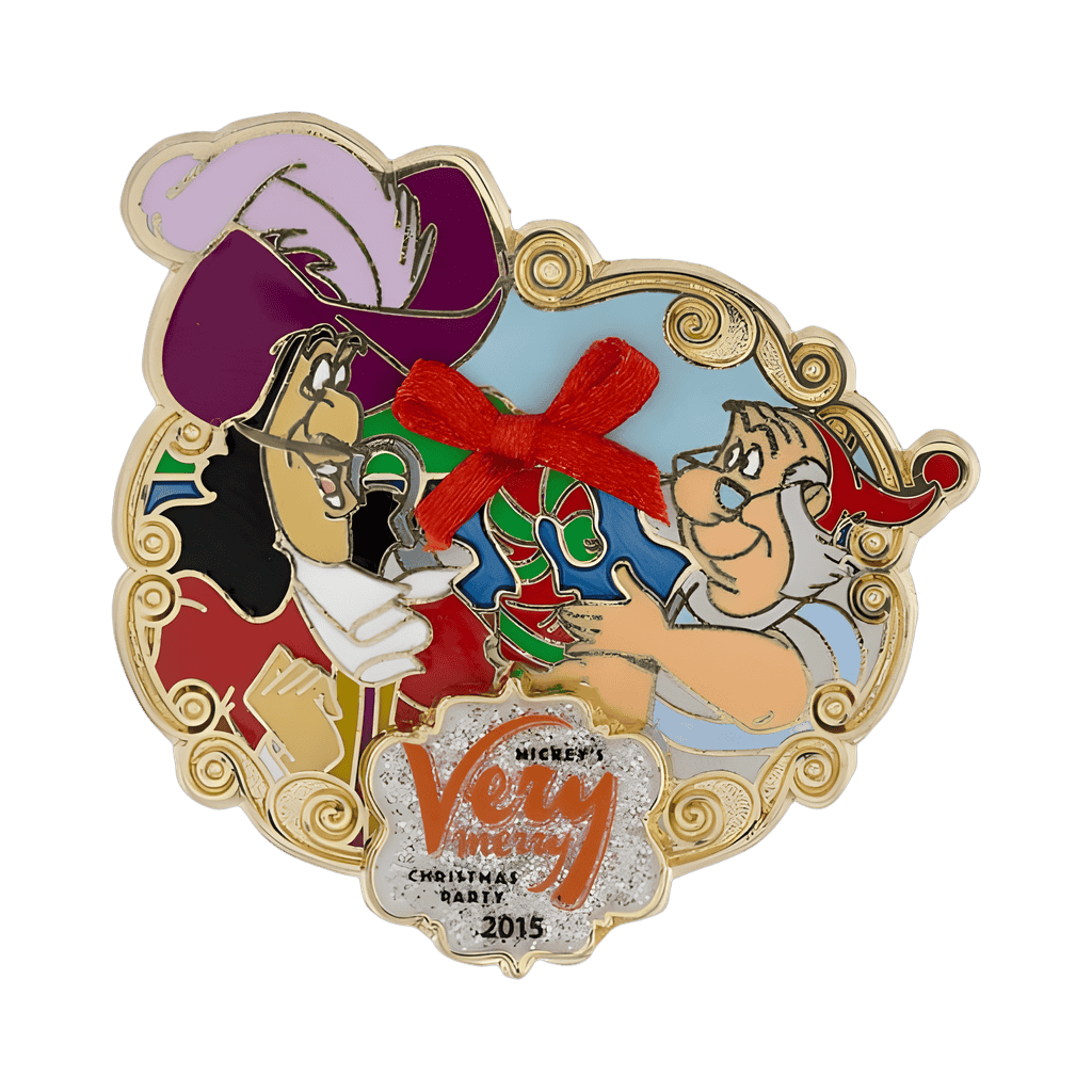 Captain Hook and Mr Smee Disney pin